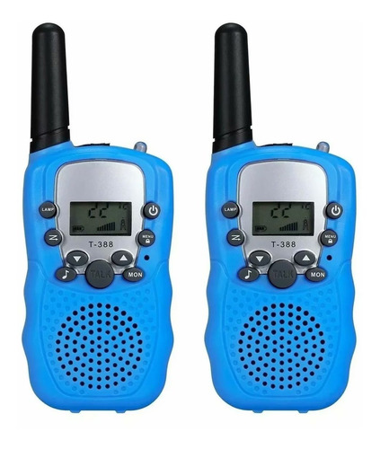 Set 2 Radio Walkie Talkie Para Niños Con Alcance De 5km