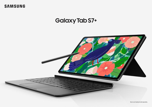 Tablet Samsung Galaxy Tab S7+ 128gb Con S Pen Y Teclado