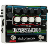 Pedal Electro-harmonix Battalion Bass Preamp + D1 - Cor Branco