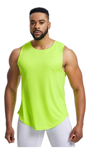 Camiseta Suelta Y Transpirable Para Hombre - Sport Fitness