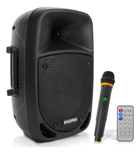 Pyle - Altavoz Con Bluetooth Para Karaoke Negro