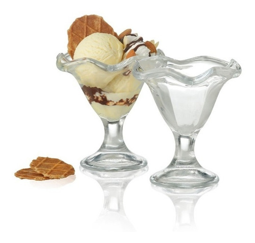 Set 4 Copas De Helado Postres 250cc Allegra