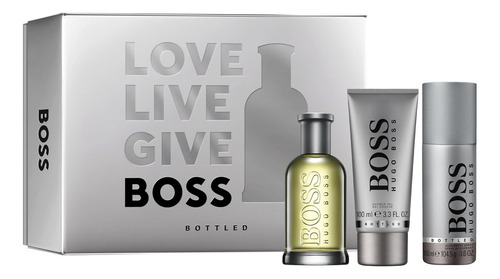 Hugo Boss Boss Bottled Edt 100ml + Sg 100ml + Deo 150 Ml Set