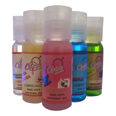 Kit 5 Lubricantes Dulce Sabor Olor Afrodisiaco Ideal Sex Ora Sabor Diferentes Sabores | Meses sin interés