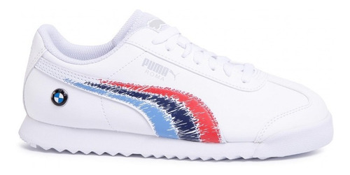 Tenis Puma Hombre Blanco Bmw Mms Roma Jr 33998202