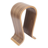 Soporte Para Auriculares De Madera Con Soporte De Madera Par