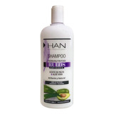 Shampoo Rulos Definidos Palta Aloe Vera Han X 500 Ml