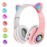 Fone De Ouvido Gatinho Cat Ear Headphone Bluetooth