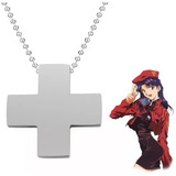 Collar Misato Neon Genesis Evangelion Anime Cosplay Katsurag