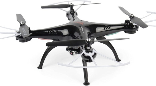 Drone Syma X5sw Con Cámara Hd Black 2.4ghz 1 Batería