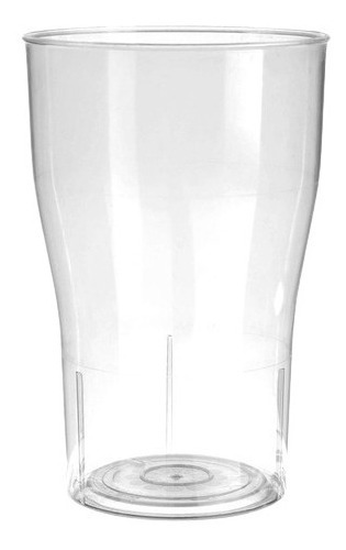 Vasos Descartables Cola Transparente 290cc X10unid