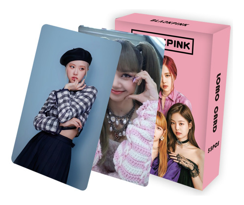Kpop Black Pink Photocards 55pcs Fans