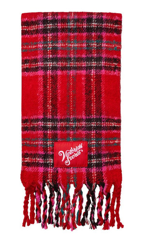 Bufanda De Lana Victoria's Secret Cozy Plaid Scarf