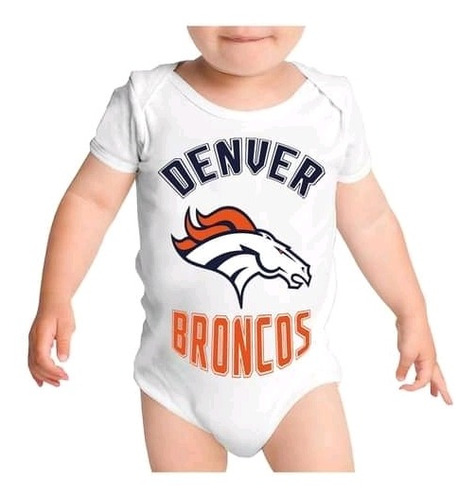 Pañalero Personalizado Denver Broncos Fútbol Americano Nfl