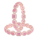 I Jewels Juego De 2 Joyas Para Mujer Chapadas En Oro Rosa, B