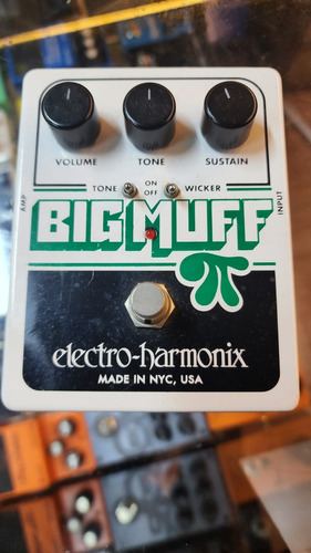 Pedal De Guitarra Big Muff Tone Wink Electro-harmonix Zerado