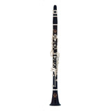 Clarinete De Madeira Eagle Com Chaves Prateadas - Clr08