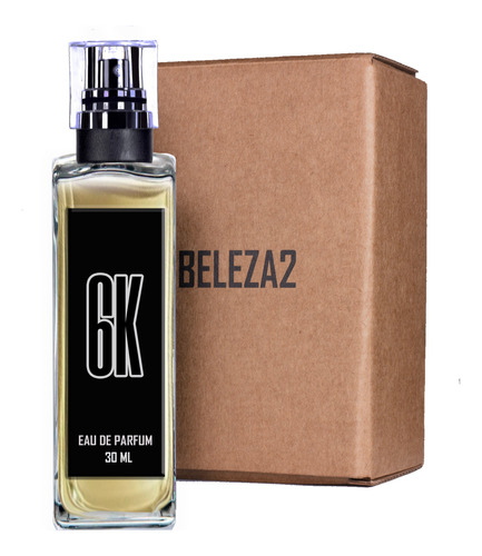 6k Eau De Parfum Unissex 30ml - Perfume Beleza2 Original