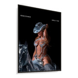 Quadro Decorativo Com Moldura Beyonce Renaissance World Tour