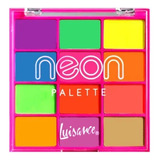 Neon Palette Luisance Paleta De Sombras 12 Cores