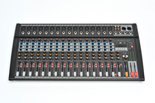 Consola Mixer Parquer 16 Canales Efectos Usb Pc