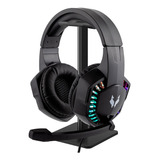 Auriculares Vincha Rgb Gadnic Con Soporte Y Microfono