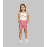 Conjunto Infantil Feminino Verão - Shorts E Blusinha