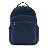 Mochila Escolar Kipling Seoul Go Cor Azul-marinho  Design Lisa 27l