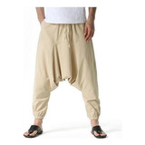 Pantalones Tipo Harén Para Hombre Holgados Para Yoga Ginn