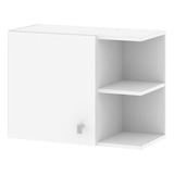 Mueble Alacena Lavadero Organizador Para Colgar 1 Puerta 2 Estantes Dielfe 45cm X 60.5 Cm Capacidad De Carga 30kg