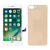 Tela Display Lcd Touch Para iPhone 8 Plus Br + Tampa Dourado