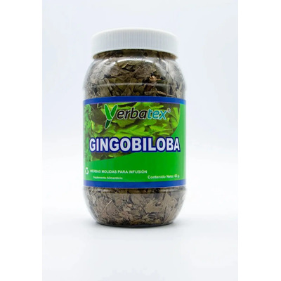 Té De Gingobiloba Hojas Secas Para Infusión Frasco De 63g | Meses sin interés