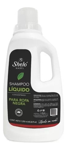 Shampoo Detergente Liquido Concentrado Para Ropa Negra