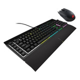 Teclado Y Mouse Corsair K55 Rgb + Harpoon Rgb Pro