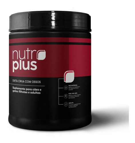 Nutroplus Crua Com Ossos 500g