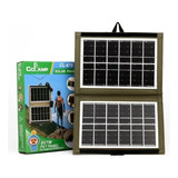 Cargador Solar Plegable Con Panel Solar Cl-670 6v 7w