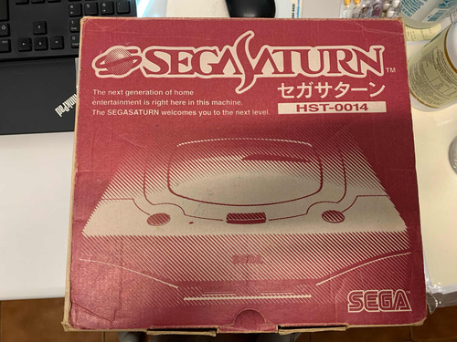 Sega Saturn Japonês! Impecável E Serial Batendo!
