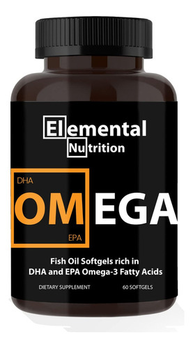 ¿elemental Nutrition Omega-3 De Los Aceites De Pescado? Bot