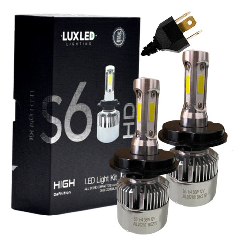 Kit Cree Led S6 Plus Nuevo 44000 Lumens H1 H4 H7 H11 Envios