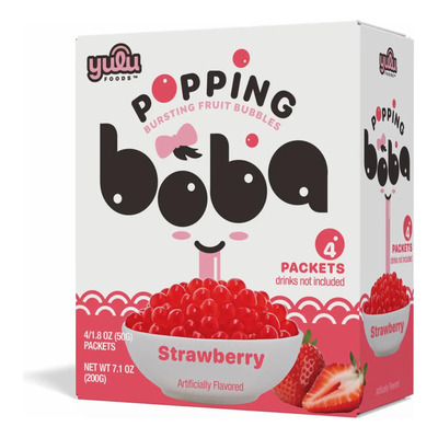 Yulu Foods Haciendo Estallar Perlas De Boba Fresas | Meses sin interés