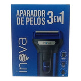 Maquina De Barbear Cabelo Nariz - Inova 3 Em 1 Hair Bivolt