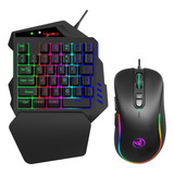 Teclado Suit Mouse Gaming Handed Gaming One Teclados Rgb