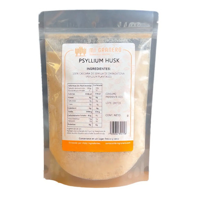 Psyllium Hulk Plantago Zaragatona Cascarilla Granel 500 G. | MercadoLibre
