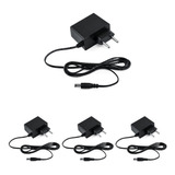 Kit 4 Fontes De Alimentação 12v 1a Ac/dc Ef 1201 L Intelbras