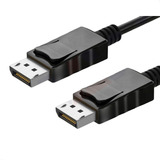 Cabo Displayport Com Trava Dp P/ Dp 4k 1080p 2k 240hz, 144hz