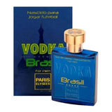 Perfume Vodka Brasil Azul Masc. 100ml - Paris Elysees 