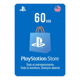 Tarjeta Playstation Gift Card 60 Usd ¡entrega Rápida!