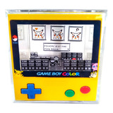 Diorama Cubo 3d - Game Boy Pikachu Edition