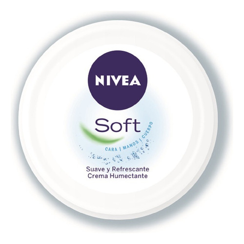 Crema Multipropósito Nivea Soft Cara Manos Cuerpo 100ml