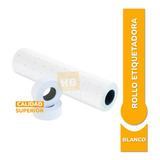 Rollo Etiquetadora Blanco Pack X10.000 Motex Mx5500 Blancas